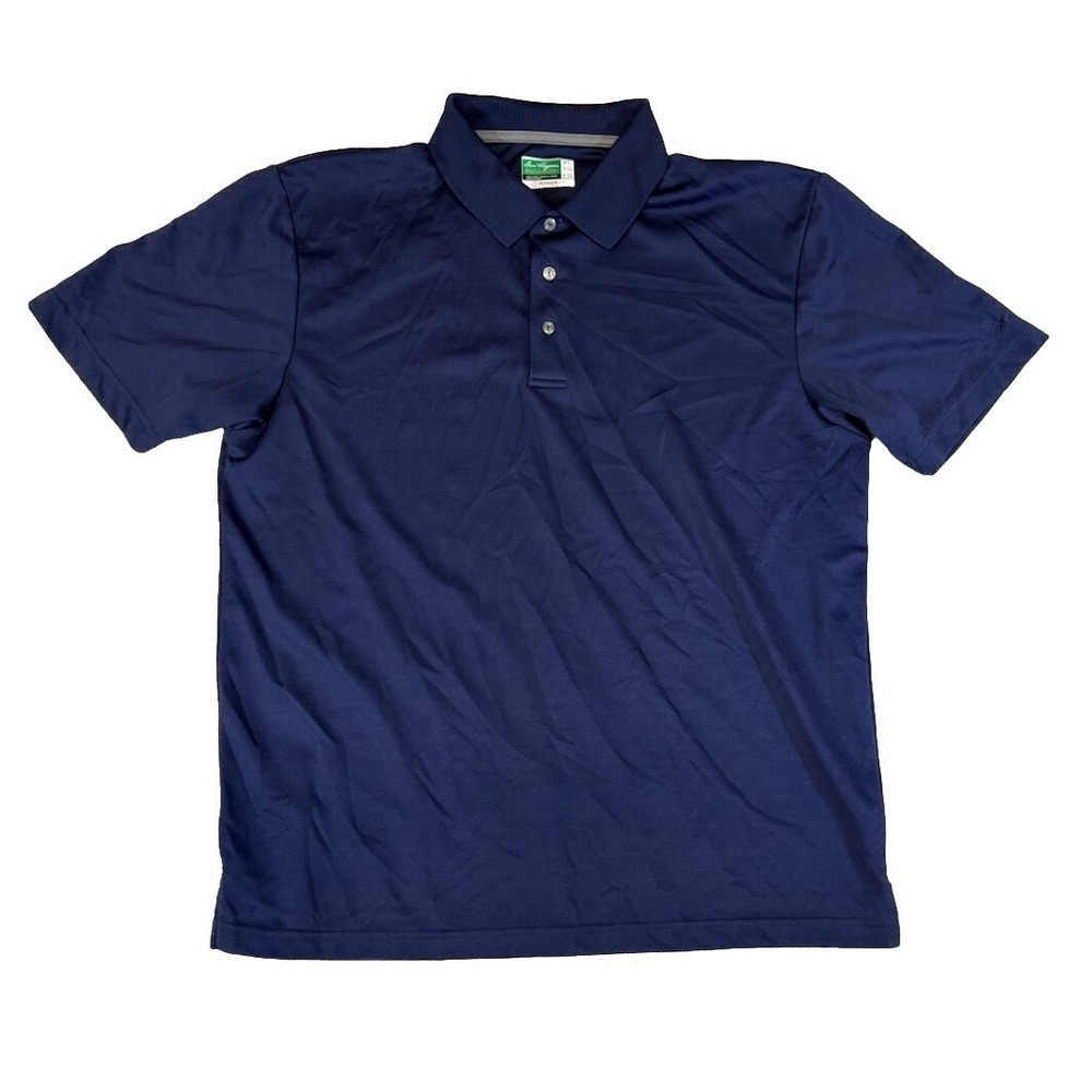 Ben Hogan Performance Power Air Golf Polo Short Sleeve Shirt Mens XL Blue
